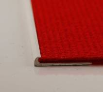 PVC Kante weiss, 4,5 mm 4,5 mm zur Teppicheinfassung. Länge: 4,00 m