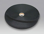 Flauschband schwarz, selbstklebend, 20 mm 