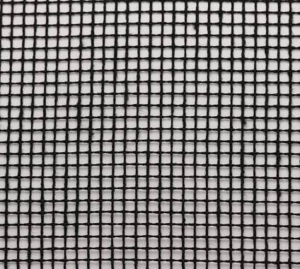 Gitternetz Baumwolle - schwarz, 5,1m breit 